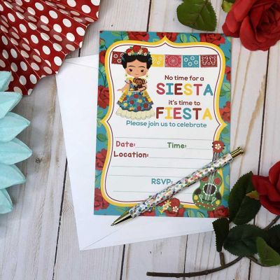 Frida Kahlo Invitations 40pc. by AmandaCreation Image 2