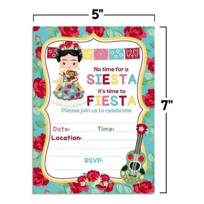 Frida Kahlo Invitations 40pc. by AmandaCreation Image 3