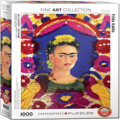 Frida Kahlo Self Portrait 1000 Piece Jigsaw Puzzle Image 1