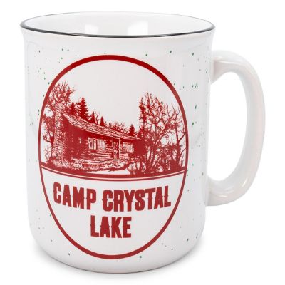 Friday the 13th Camp Crystal Lake Ceramic Camper Mug  Holds 20 Ounces Image 1