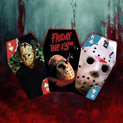 Friday the 13th Premium Coffin Shaped Playing Cards Image 2