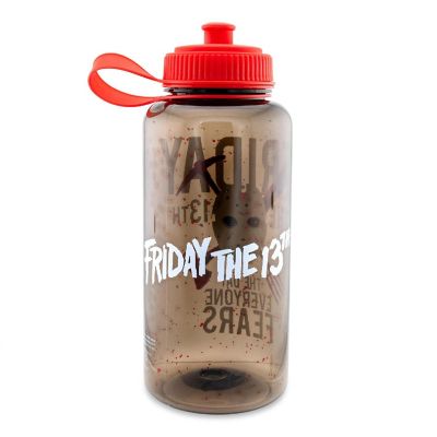 Friday The 13th "The Day Everyone Fears" Water Bottle  Holds 34 Ounces Image 1