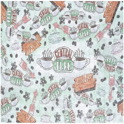Friends Central Perk Coffee Cup 400 Piece Jigsaw Puzzle Image 1