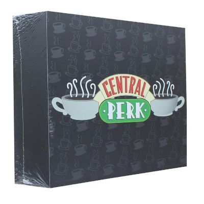Friends Central Perk Logo 6 x 6 Inch Wood Box Wall Sign Image 1