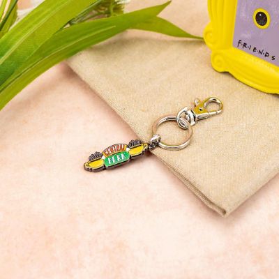 Friends Central Perk Logo Enamel Keychain Image 3