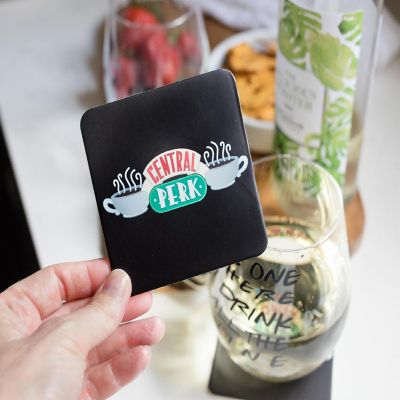 Friends Central Perk Logo Paper Drink Coasters  Set of 6 Image 2
