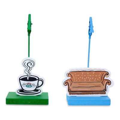 Friends Central Perk Standing Photo Clip Holders  Set of 2 Image 1