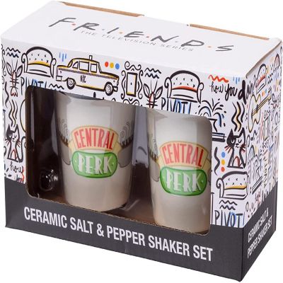 Friends Central Perk To-Go Cups Ceramic Salt and Pepper Shaker Set Image 2