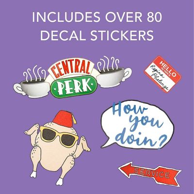 Friends Gadget Decal Stickers  4 Sheets Image 1