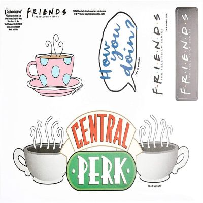 Friends Gadget Decal Stickers  4 Sheets Image 2