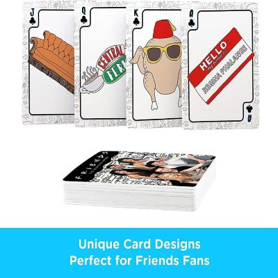 Friends Icons Playing Cards  52 Card Deck + 2 Jokers Image 2