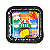 FRIENDS&amp;#8482; Square Paper Dinner Plates - 8 Ct. Image 1
