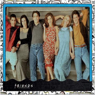 Friends Stairs 1000 Piece Jigsaw Puzzle Image 1