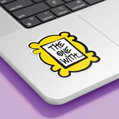 Friends Tech Decals  48 Reusable Stickers Image 3
