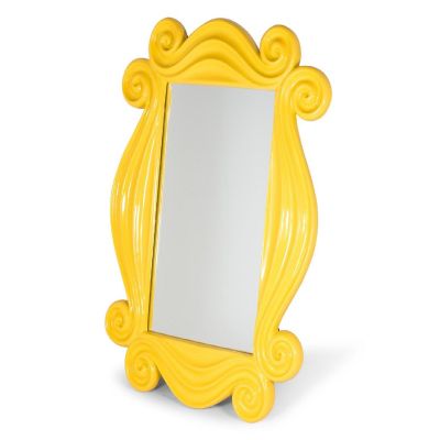 Friends TV Show Yellow Peephole Frame Door Mirror Replica  15 x 11 Inches Image 1