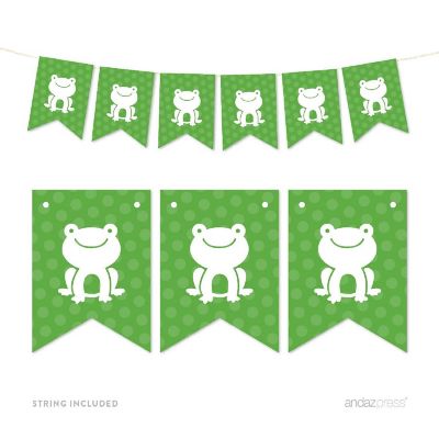 Frog Banner - 4 x 5.5 Inch Image 1