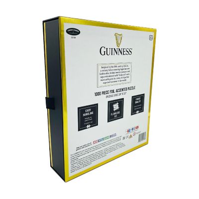 Front Porch Classics Guinness Foil Accented Puzzle - Coaster: 1000 Pcs Image 2