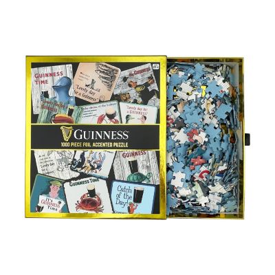 Front Porch Classics Guinness Foil Accented Puzzle - Coaster: 1000 Pcs Image 3