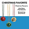 Frosted Jingle Bell Necklaces - 12 Pc. Image 1