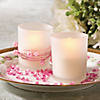 Frosted Wedding Votive Candle Holders - 12 Pc. Image 1