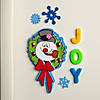 Frosty the Snowman&#8482; Magnet Craft Kit - Makes 12 Image 4