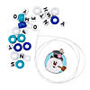 Frosty the Snowman&#8482; Pony Bead Bracelet Craft Kit - Makes 12 Image 1