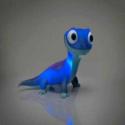 Frozen 2 Color-Changing Bruni Salamander 6 Inch Mood Lights  Set of 2 Image 1