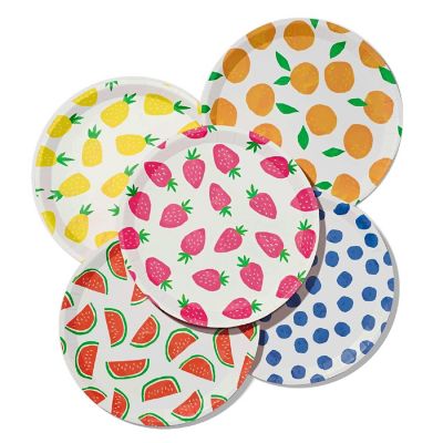 Fruit Punch Large Plates (10 per pack) Image 1