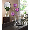 Fuchsia Blooms Candleholder 6.5X6X17.75" Image 4