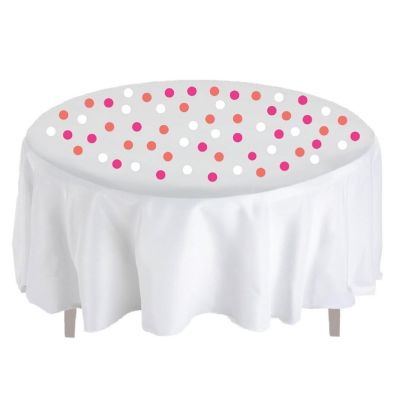 Fuchsia White Coral Confetti 180-Pack Image 2