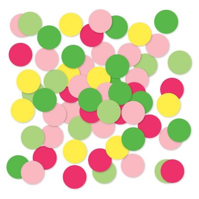 Fuchsia Yellow Kiwi Confetti 180-Pack Image 1