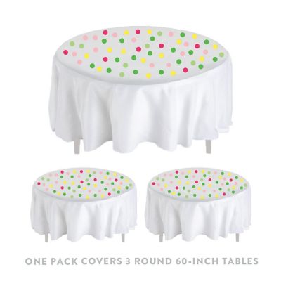 Fuchsia Yellow Kiwi Confetti 180-Pack Image 3