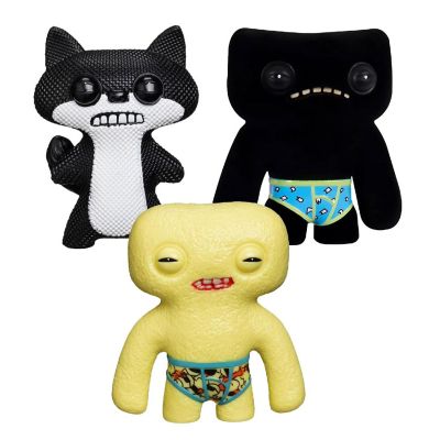 Fuggler 2.5 Inch Figure 3-Pack  Black/White, Yellow, Black Image 1