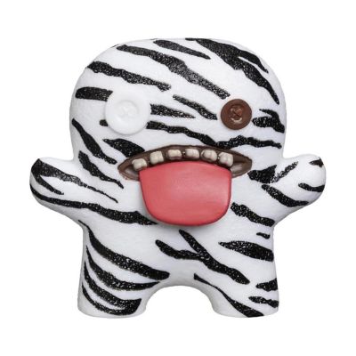Fuggler 2.5 Inch Figure 3-Pack  Brown, Zebra Print, Blue Image 3