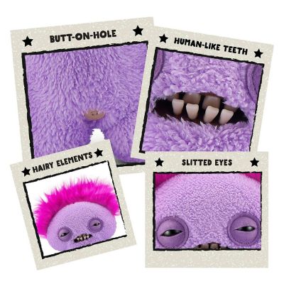 Fuggler Hairy Fuggs 9 Inch Plush  Squidge Image 2