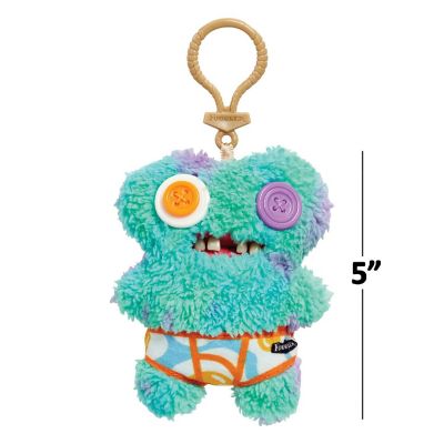 Fugglers 5-Inch Plush Clip-On  Gaptooth McGoo - Multi Image 3
