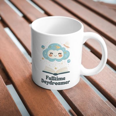 Fulltime Daydreamer Mug by Dancing Littles Jungle Image 2