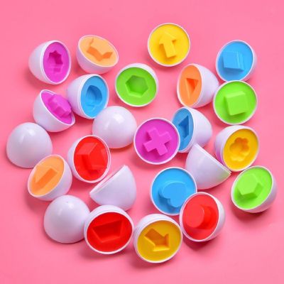 Fun Little Toys-12 PCS Matching Easter Egg Set Image 1