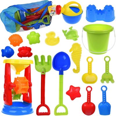 Fun Little Toys - 19 Pcs Sea Animal Beach & Sand Toys Image 3