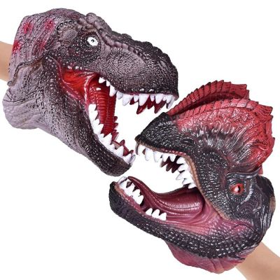 Fun Little Toys - Dinosaur hand-puppets Image 1