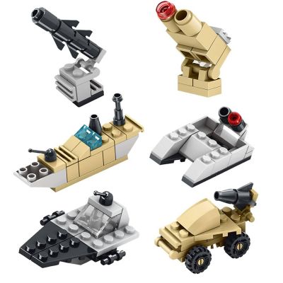 Fun Little Toys - Military Vehicles Building Blocks Easter Eggs Image 3