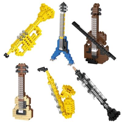 Fun Little Toys - Music Themed Mini Building Blocks Image 3