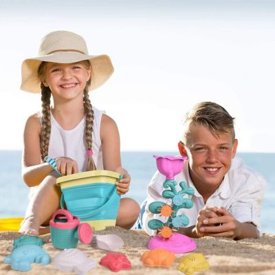 Fun Little Toys - Sandbox Toys with Collapsible Bucket Image 2
