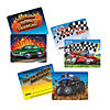 Fun on Wheels Scratch & Sniff Valentine's Day Cards - 28 Pc. Image 1