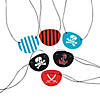 Fun Pattern Pirate Eye Patches- 12 Pc. Image 1