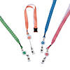 Fun Print Breakaway Lanyards - 12 Pc. Image 1