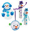 Fun Snowman Craft Kit Assortment - Makes 36 Image 1