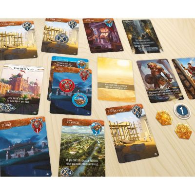 Funforge: Monumental Duel - Espionage -Civilization Deck-Building Board Game,10+ Image 2