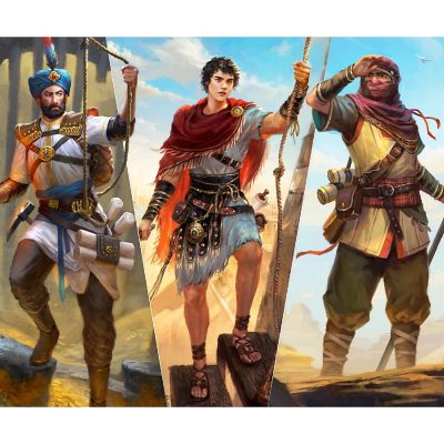 Funforge: Monumental Duel - Espionage -Civilization Deck-Building Board Game,10+ Image 3