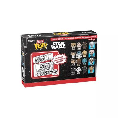 Funko Bitty POP! Star Wars 4-Pack &amp;#8211; Darth Vader, TIE Fighter Pilot, Stormtrooper &amp; Mystery Mini Figure Image 1